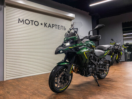 2026 Benelli TRK 502, зелёный, 629000 рублей, вид 2