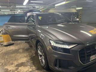 2021 Audi Q8 45 TDI I (4M), серый, 8500000 рублей, вид 5
