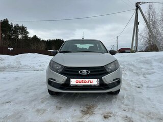 2018 Lada (ВАЗ) Granta I Рестайлинг, серебристый, 430000 рублей, вид 1