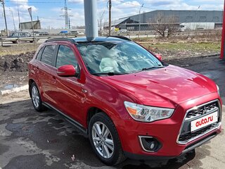 2014 Mitsubishi ASX I Рестайлинг, красный, 1300000 рублей, вид 2