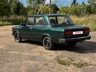 2007 Lada (ВАЗ) 2107, зелёный, 222000 рублей, вид 5
