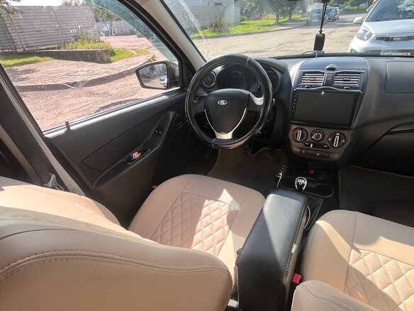 2021 Lada (ВАЗ) Granta I Рестайлинг, серый, 760000 рублей - вид 1