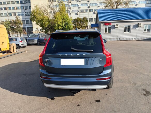 2022 Volvo XC90 II Рестайлинг 1, синий, 5700000 рублей - вид 4