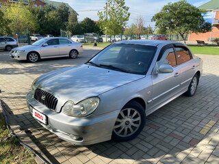 2008 Hyundai Sonata ТагАЗ IV (EF) Рестайлинг, серый, 550000 рублей, вид 2