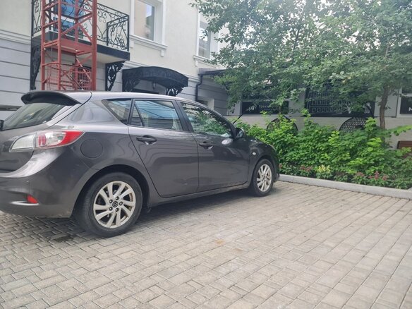 2012 Mazda 3 II (BL) Рестайлинг, серый, 900000 рублей - вид 8