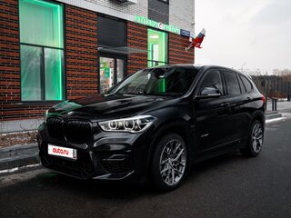 2017 BMW X1 20i xDrive II (F48), чёрный, 2150000 рублей, вид 1