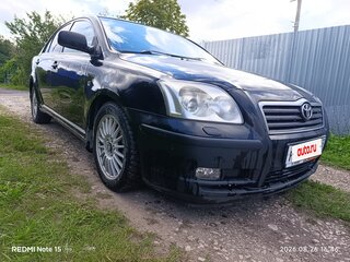 2005 Toyota Avensis II, чёрный, 300000 рублей, вид 3
