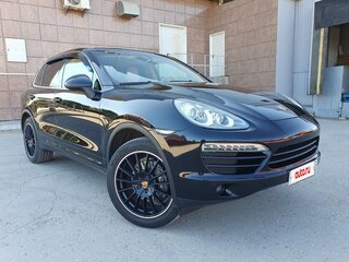 2011 Porsche Cayenne II (958), чёрный, 3540000 рублей, вид 1