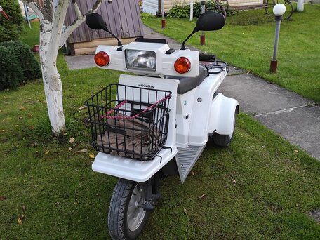2017 Honda Gyro, белый, 150000 рублей, вид 3