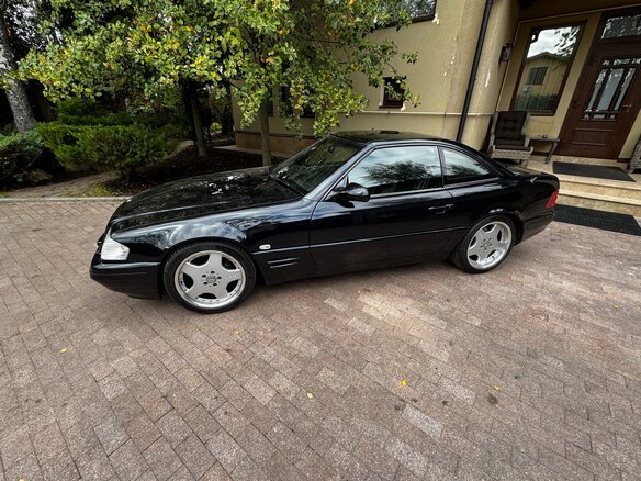 2000 Mercedes-Benz SL-Класс 500 IV (R129) Рестайлинг 2, чёрный, 12500000 рублей - вид 7