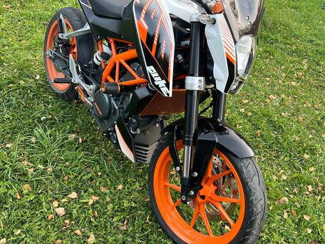 2014 KTM 390 Duke, оранжевый, 399000 рублей, вид 3
