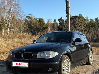 2006 BMW 1 серии 116i I (E81/E82/E87/E88), чёрный, 600000 рублей, вид 1