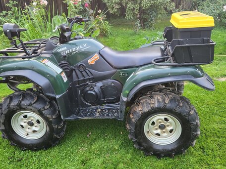 2005 Yamaha Grizzly 660, зелёный, 680000 рублей, вид 3