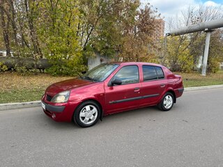 2002 Renault Symbol I Рестайлинг, красный, 180000 рублей, вид 4