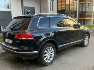 2015 Volkswagen Touareg II Рестайлинг, чёрный, 2500000 рублей, вид 4