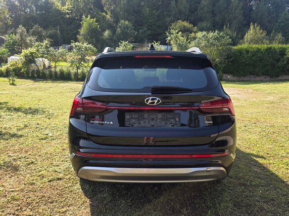 2020 Hyundai Santa Fe IV Рестайлинг, чёрный, 3261000 рублей - вид 6
