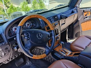 2002 Mercedes-Benz G-Класс 500 II (W463), чёрный, 8000000 рублей, вид 4