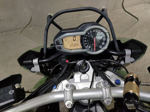 2012 Triumph Tiger Explorer, зелёный, 900000 рублей - вид 4