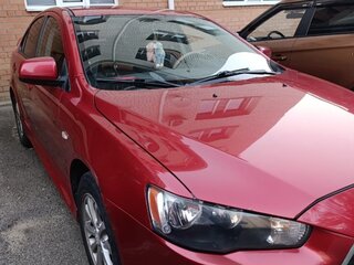 2012 Mitsubishi Lancer X Рестайлинг, пурпурный, 1200000 рублей, вид 3