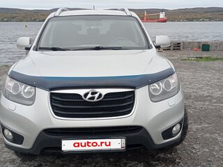2011 Hyundai Santa Fe II Рестайлинг, серебристый, 1150000 рублей, вид 1