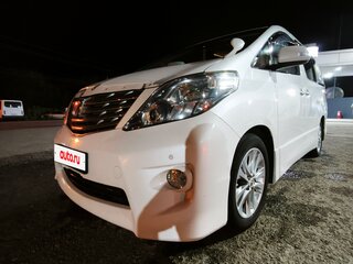2010 Toyota Alphard II, белый, 1850000 рублей, вид 1