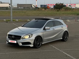 2014 Mercedes-Benz A-Класс AMG 45 AMG I (W176), серебристый, 1900000 рублей, вид 1