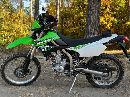 2014 Kawasaki KLX 250, зелёный, 499000 рублей, вид 3