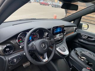 2021 Mercedes-Benz V-Класс Long 220 d длинный III (W447) Рестайлинг, чёрный, 6500000 рублей, вид 5