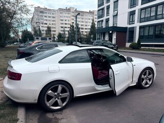 2009 Audi A5 I (8T), белый, 1150000 рублей, вид 3