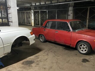 1983 Lada (ВАЗ) 2105, красный, 250000 рублей, вид 4