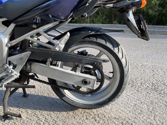 2004 Yamaha FZ6, синий, 355000 рублей - вид 8