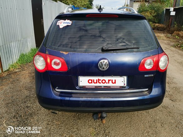 2009 Volkswagen Passat B6, синий, 450000 рублей - вид 5