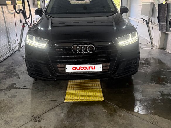 2019 Audi Q7 II (4M), чёрный, 7100000 рублей - вид 1