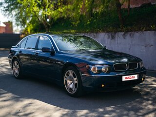 2002 BMW 7 серии Long 745Li IV (E65/E66), синий, 1200000 рублей, вид 3