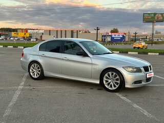 2007 BMW 3 серии 325i V (E90/E91/E92/E93), серебристый, 890000 рублей, вид 3