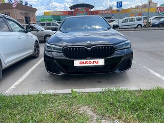 2021 BMW 5 серии 520d xDrive VII (G30/G31/G38) Рестайлинг, чёрный, 3800000 рублей, вид 4