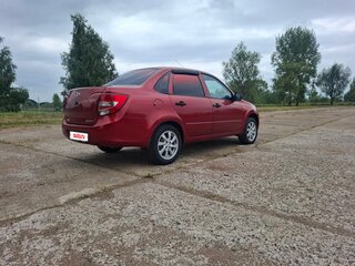 2013 Lada (ВАЗ) Granta I, серебристый, 470000 рублей, вид 3