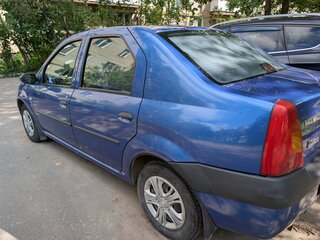 2009 Renault Logan I, синий, 400000 рублей, вид 4