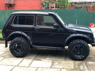 2005 Lada (ВАЗ) 2121 (4x4) I Рестайлинг, чёрный, 260000 рублей, вид 4