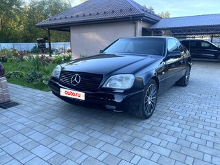 1994 Mercedes-Benz CL-Класс 500 I (C140), чёрный, 3700000 рублей, вид 1