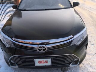 2015 Toyota Camry US Market VII (XV50) Рестайлинг, чёрный, 2050000 рублей, вид 1