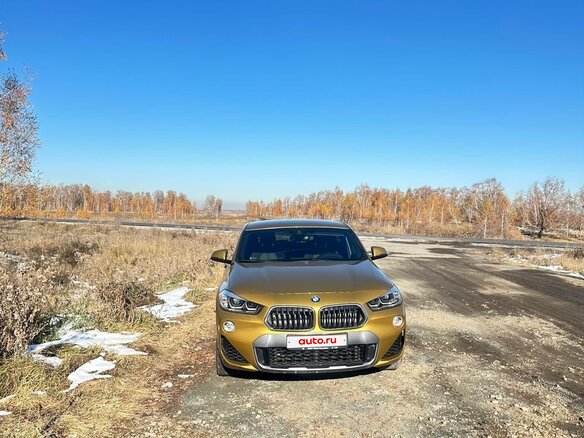 2018 BMW X2 xDrive25d I (F39), золотистый, 2800000 рублей - вид 1