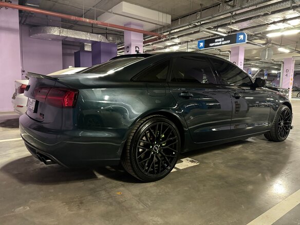 2013 Audi A6 IV (C7), синий, 2650000 рублей - вид 12