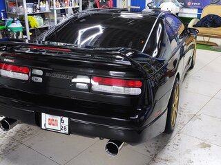 1990 Nissan Fairlady Z IV (Z32), чёрный, 2500000 рублей, вид 4