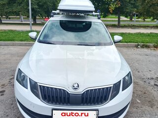 2018 Skoda Octavia III (A7) Рестайлинг, белый, 1350000 рублей, вид 2