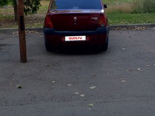 2008 Renault Logan I, пурпурный, 125000 рублей, вид 2