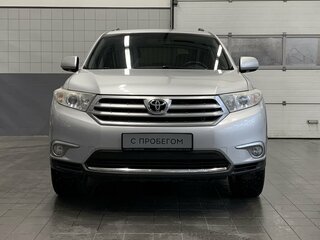 2013 Toyota Highlander II (XU40) Рестайлинг, серебристый, 1939000 рублей, вид 2