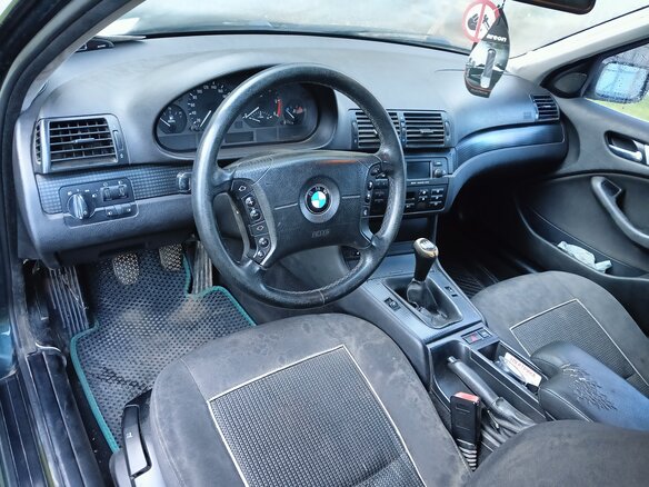 2003 BMW 3 серии 320d IV (E46) Рестайлинг, зелёный, 650000 рублей - вид 13