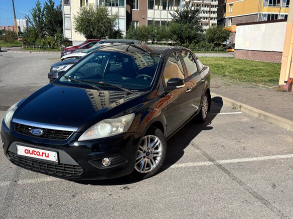 2010 Ford Focus II Рестайлинг, чёрный, 400000 рублей
