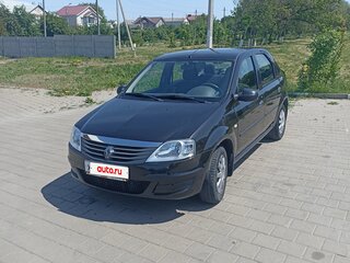 2011 Renault Logan I Рестайлинг, чёрный, 620000 рублей, вид 1